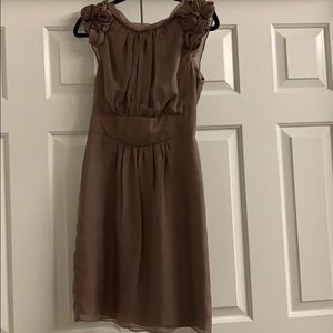 100% Silk Mauve Formal Dress